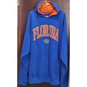 Florida Gators SWAMP Blue Orange Hoodie XL Pullover Pre-owned